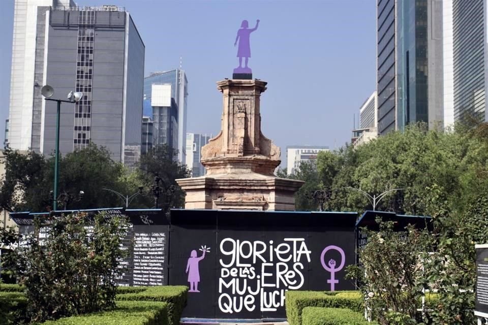 No se llegó a un acuerdo de convivencia entre la Glorieta de Mujeres que Luchan y la Joven de Amajac.