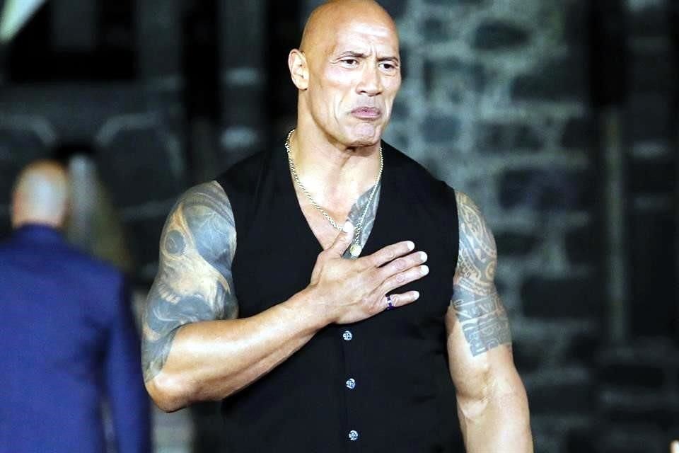 'The Rock' se sintió conmovido por el recibimiento de los mexicanos.