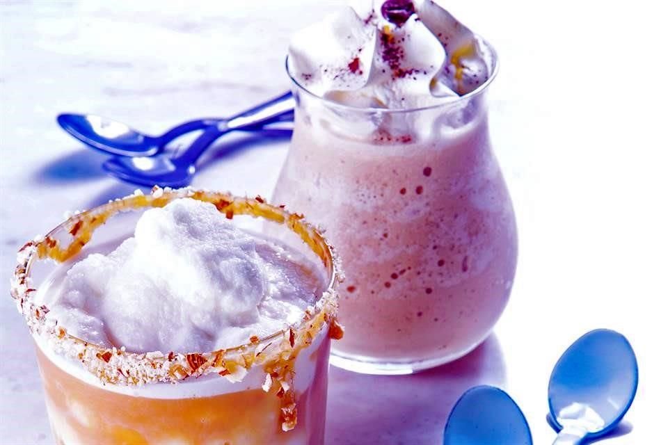 Capuccino frappé.