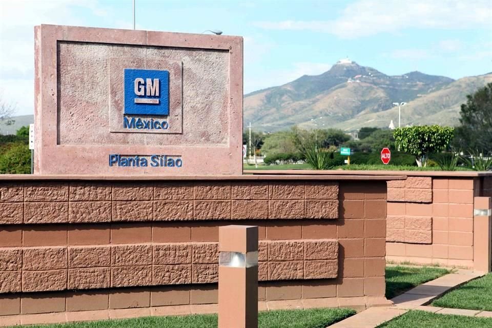 Planta de General Motors en Silao.