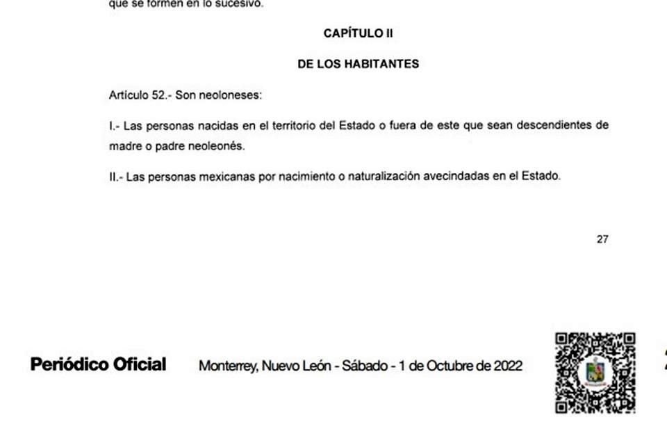 Desde hace 173 años se utiliza el gentilicio 'nuevoleonés' para identificar a las personas nacidas en la entidad.