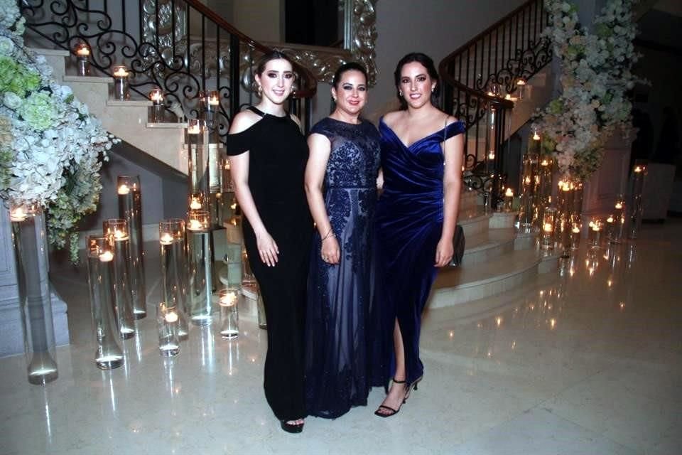 Alexa Guzmán, Sonia Tamez y Yuliana Tamez