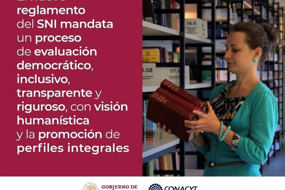 'Es de amplia relevancia zanjar cualquier práctica del régimen pasado que posibilite que un grupo pequeño, concentrador y excluyente, decida las distinciones', señala el Conacyt en un comunicado.