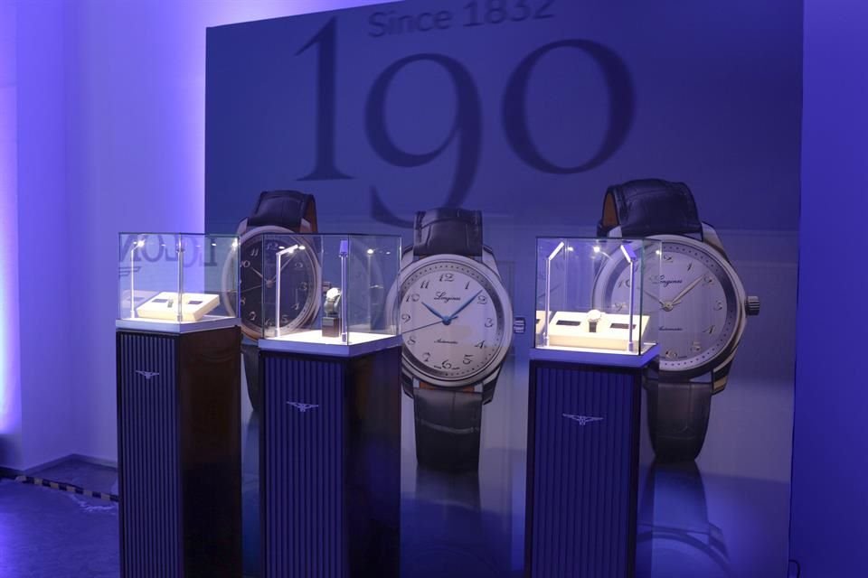 La casa relojera Longines celebra su aniversario 190 con la colección edición limitada 'The Longines Master Collection'.