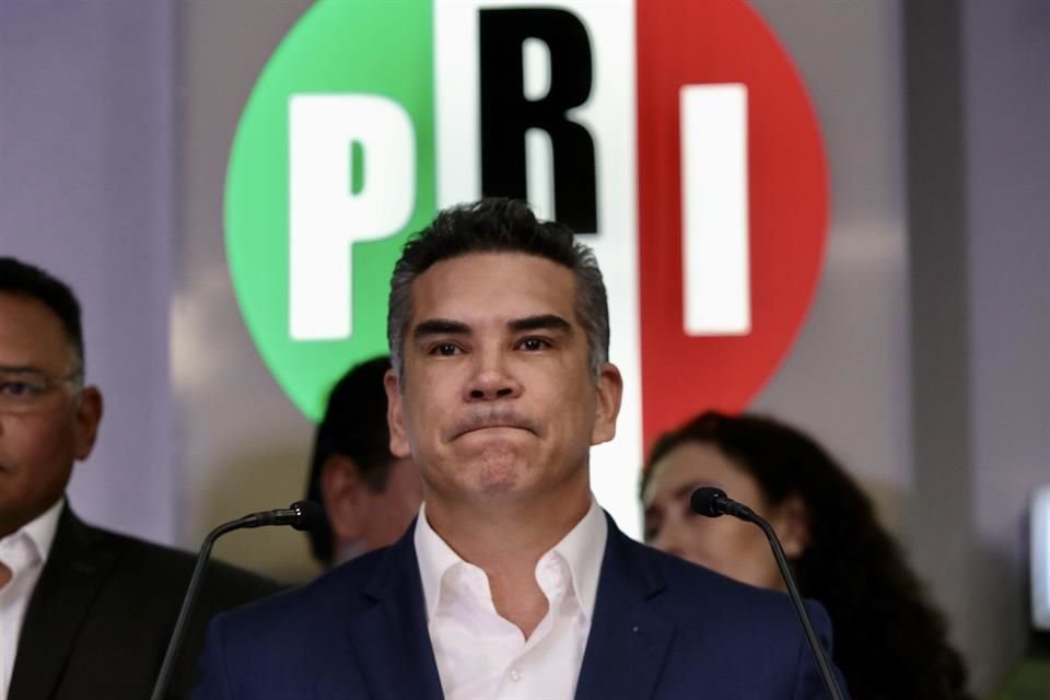 Alejandro Moreno, dirigente nacional del PRI.