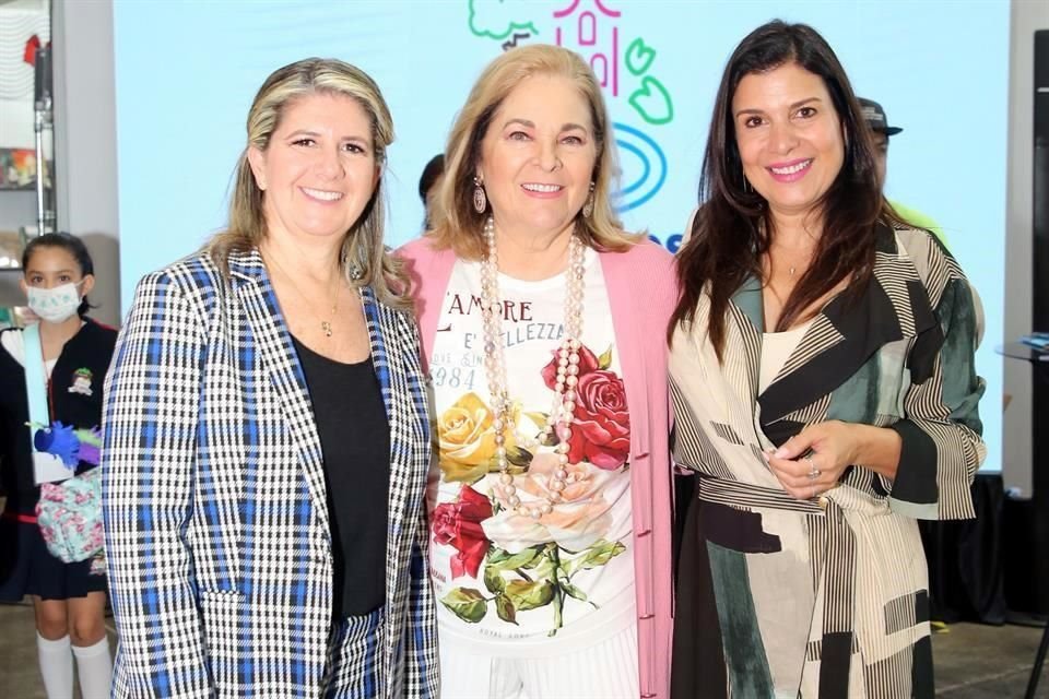 Martha Herrera González, Liliana Melo de Sada y Lorenia Canavati