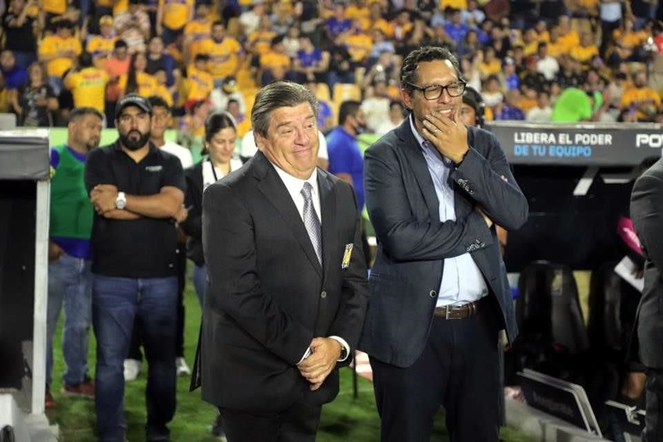 Miguel Herrera lució orgulloso del francés.