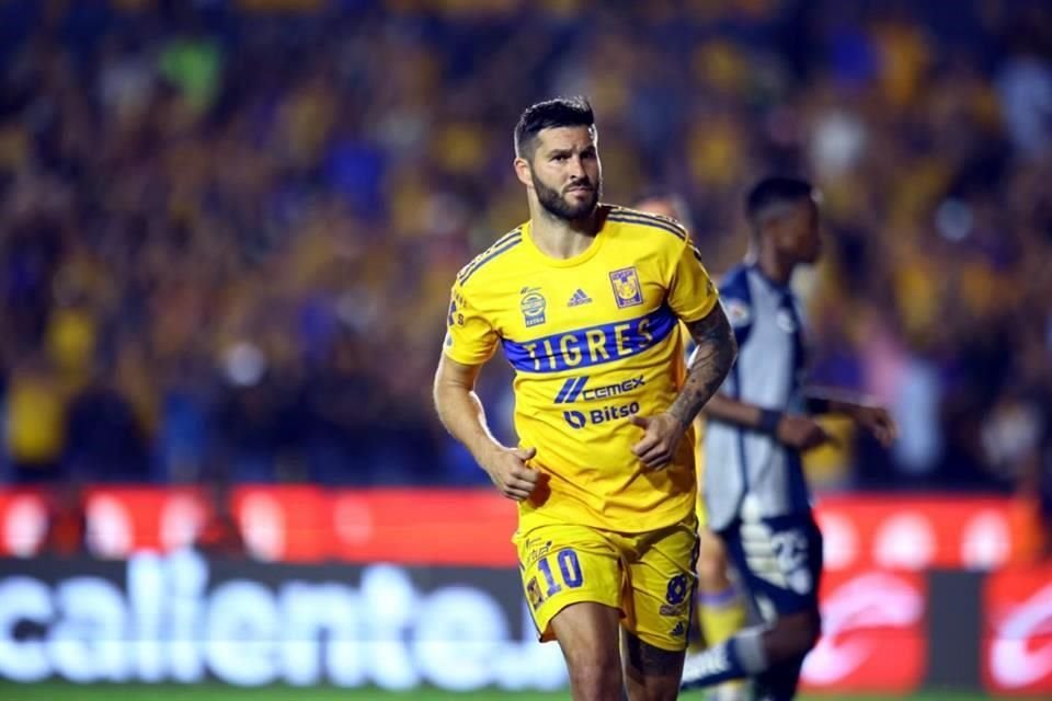 Imágenes del gol de Gignac sobre Pachuca.