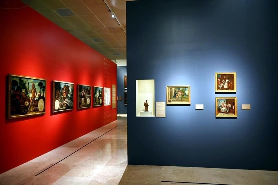 La Galería de Castas muestra 141 pinturas de castas, género pictórico de las colonias españolas.