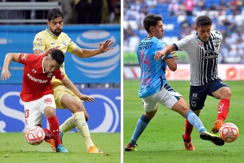 América-Toluca y Rayados-Pachuca son las Semifinales del Apertura 2022.