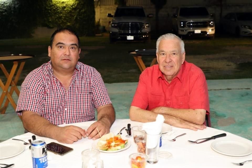 Matías Lozano Martínez y Matías Lozano García
