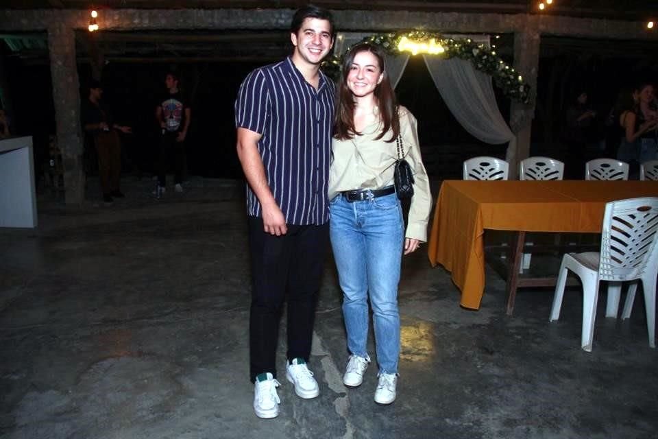 Jorge Llaguno y Samira Santos