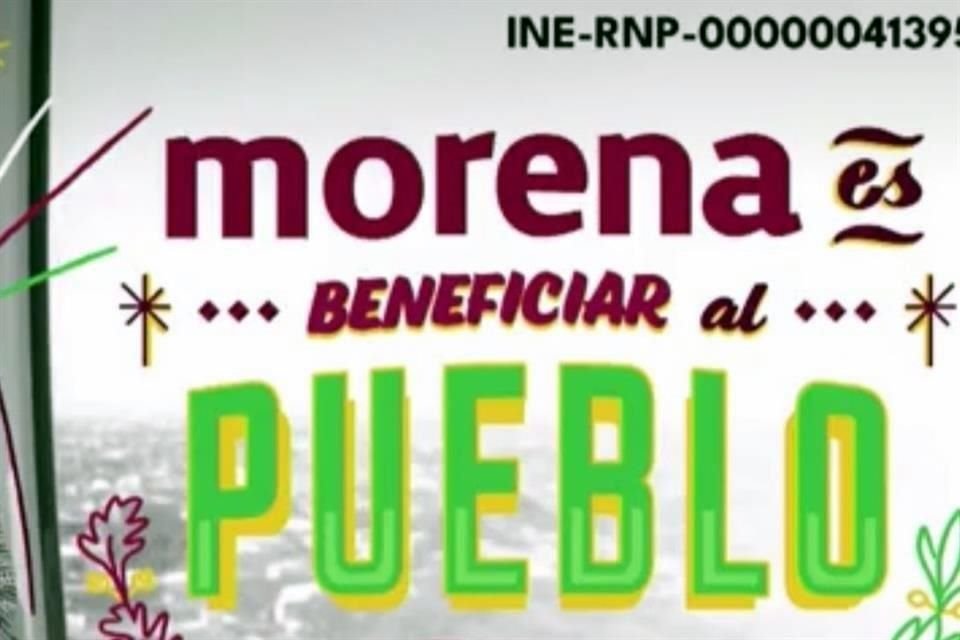 Morena está pidiendo a los militantes llenar todas las bardas, además de promover los logros en sus redes sociales.