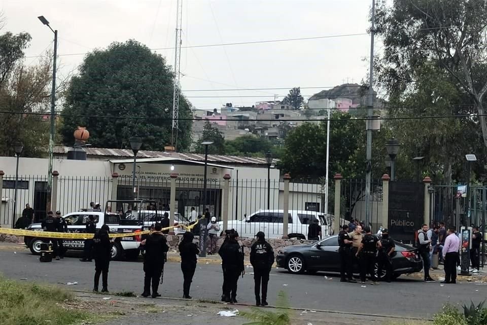 Según primeros reportes, este enfrentamiento fue provocado por taxistas que se disputan un predio.