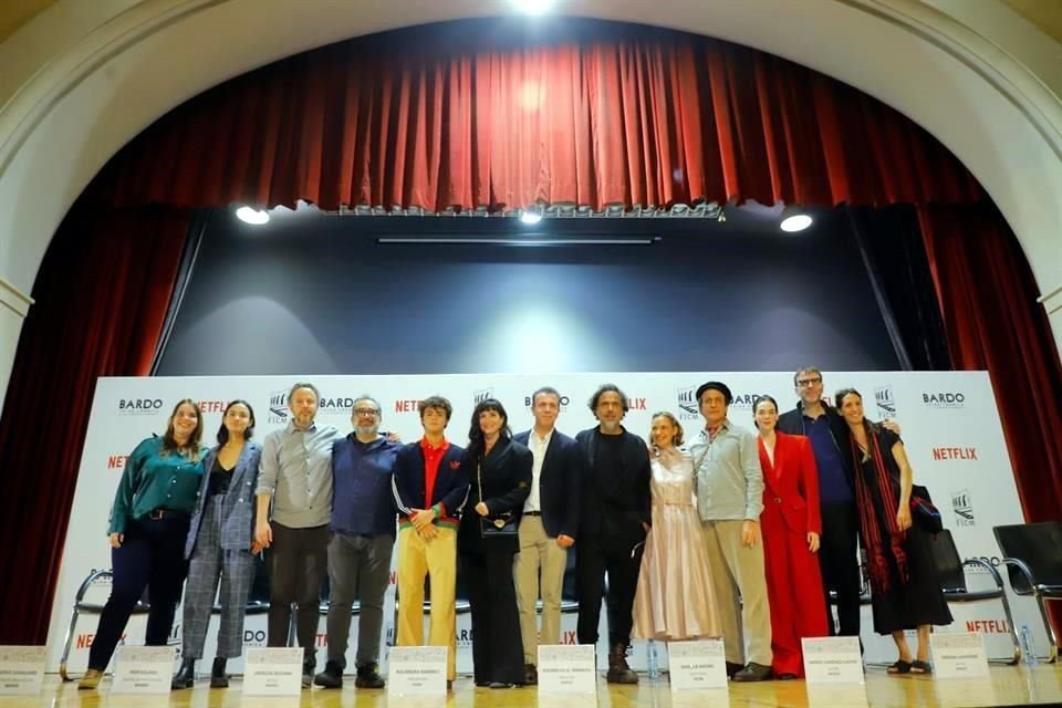 Alejandro González Iñárritu  presenta Bardo en el Festival Interncional de Cine de Morelia.