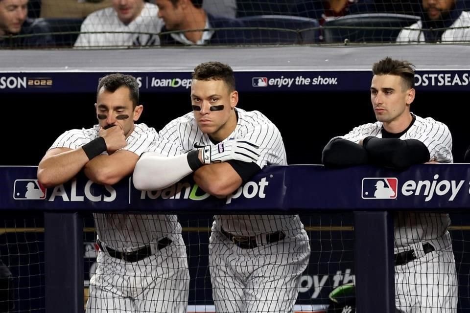 Los cañoneros de los Yankees están aplacados en esta serie.