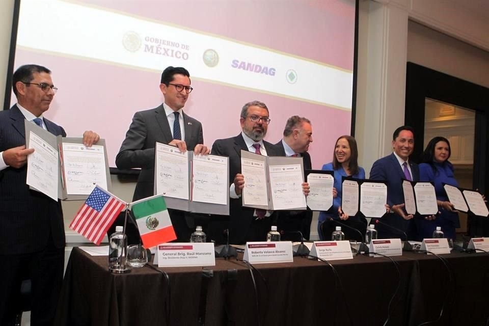 México y California firmaron el Acuerdo de Cobro y Distribución de Ingresos.