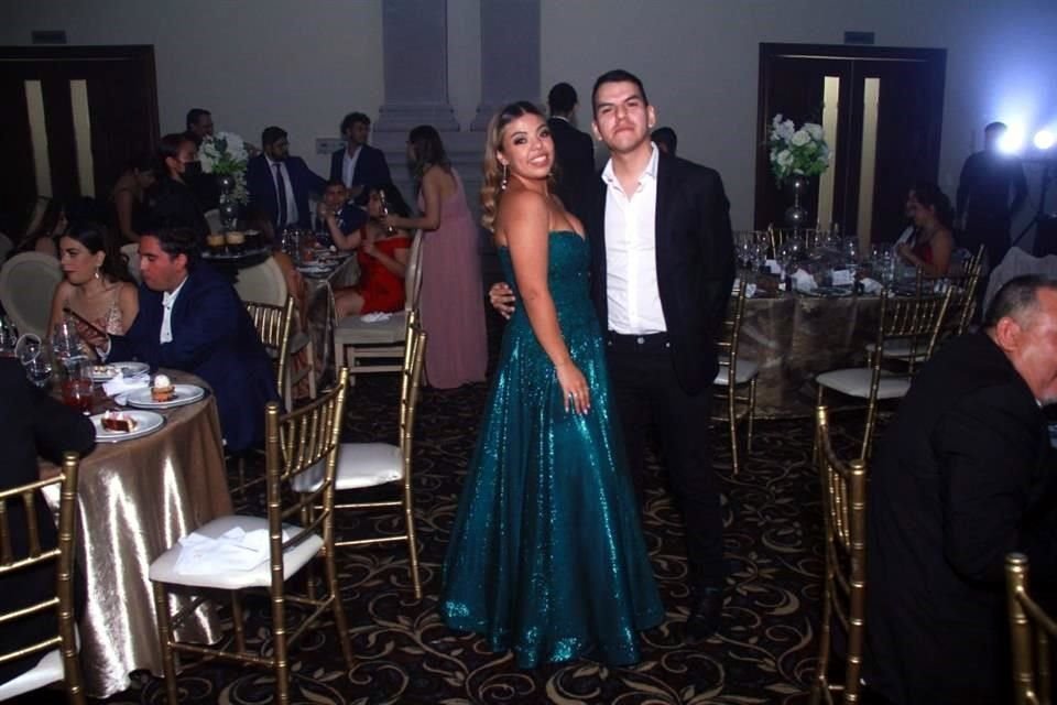 Érika Ortiz y Jorge González
