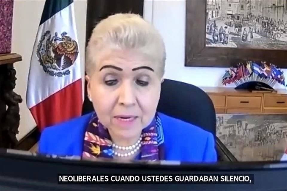 Luz Elena Baños, representante Permanente de México ante la OEA.