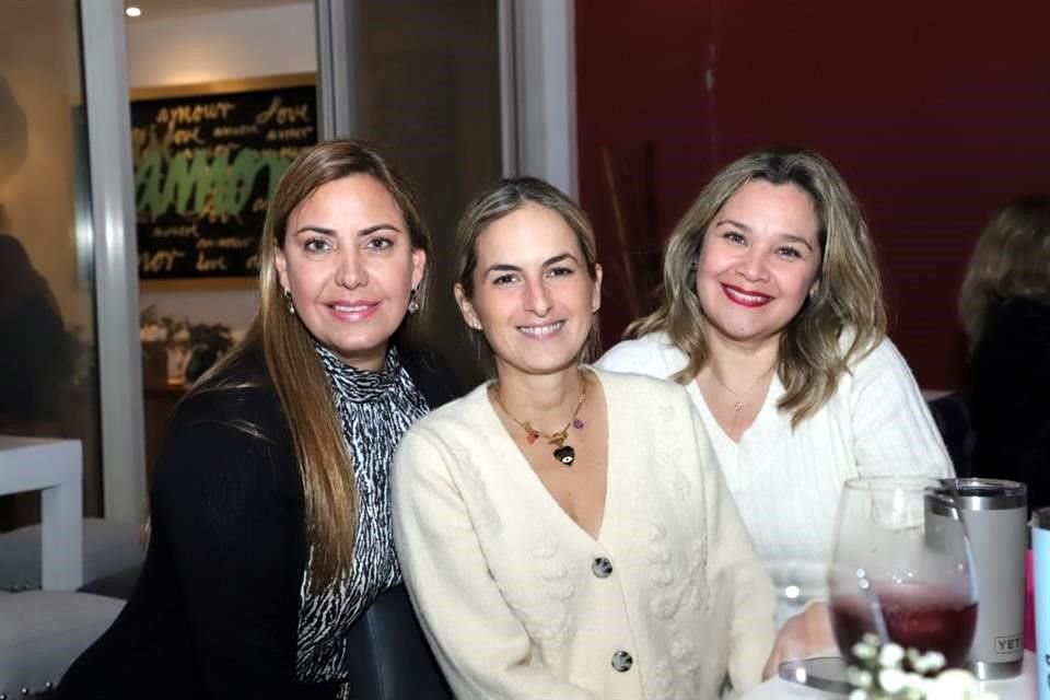 Gaby Ganem, Carolina González y Diana López