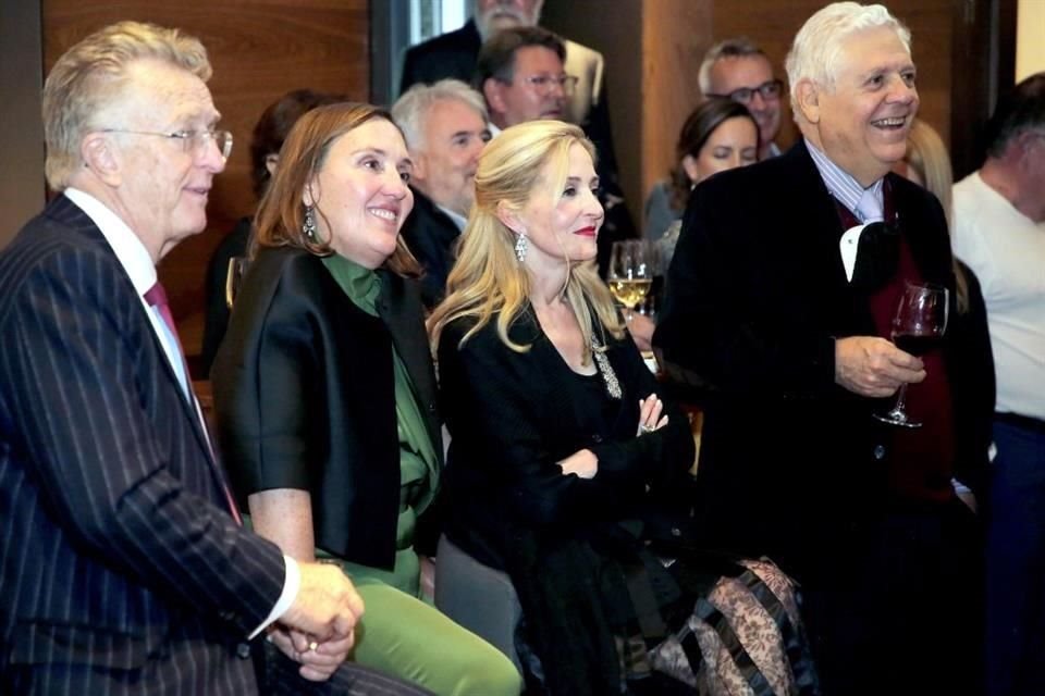 Pedro Martín, Mágala Martínez de Martín, Bárbara Herrera de Garza y Rodrigo Cepeda