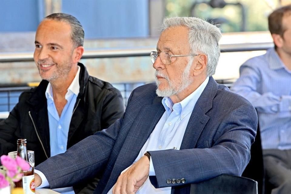 Rafa Alanís y Alberto Milmo