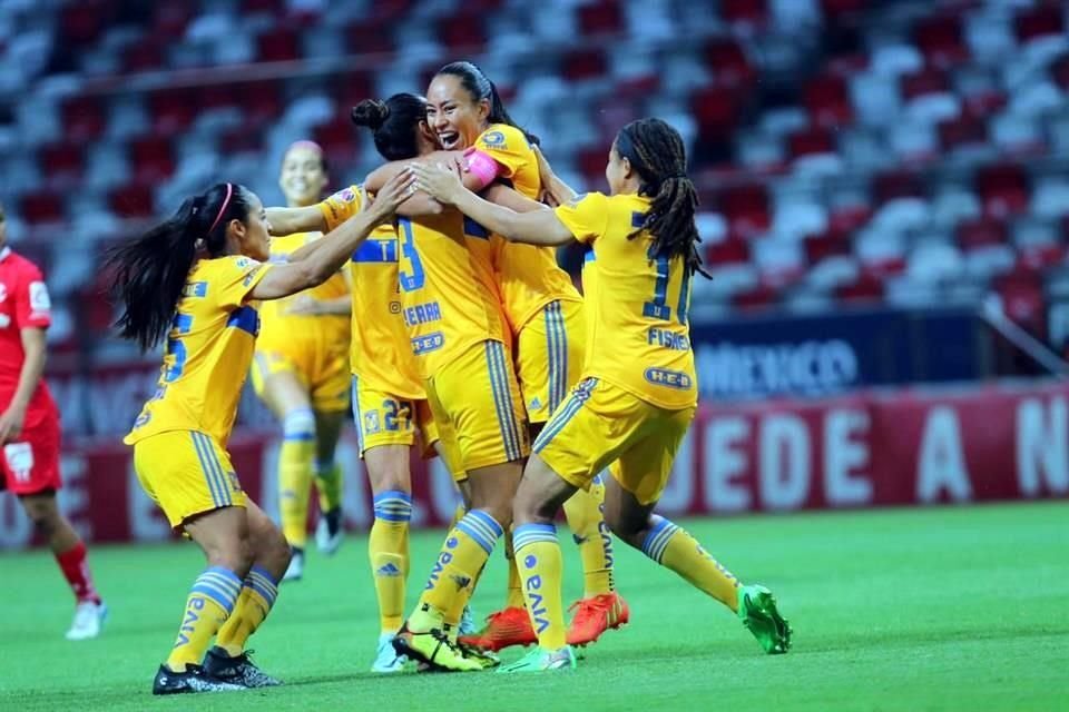 Repasa las acciones del partido Toluca-Tigres Femenil por la ida de Cuartos.