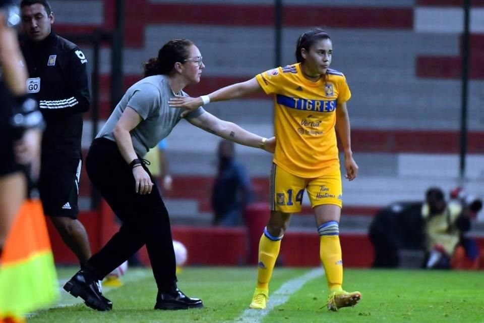 Repasa las acciones del partido Toluca-Tigres Femenil por la ida de Cuartos.