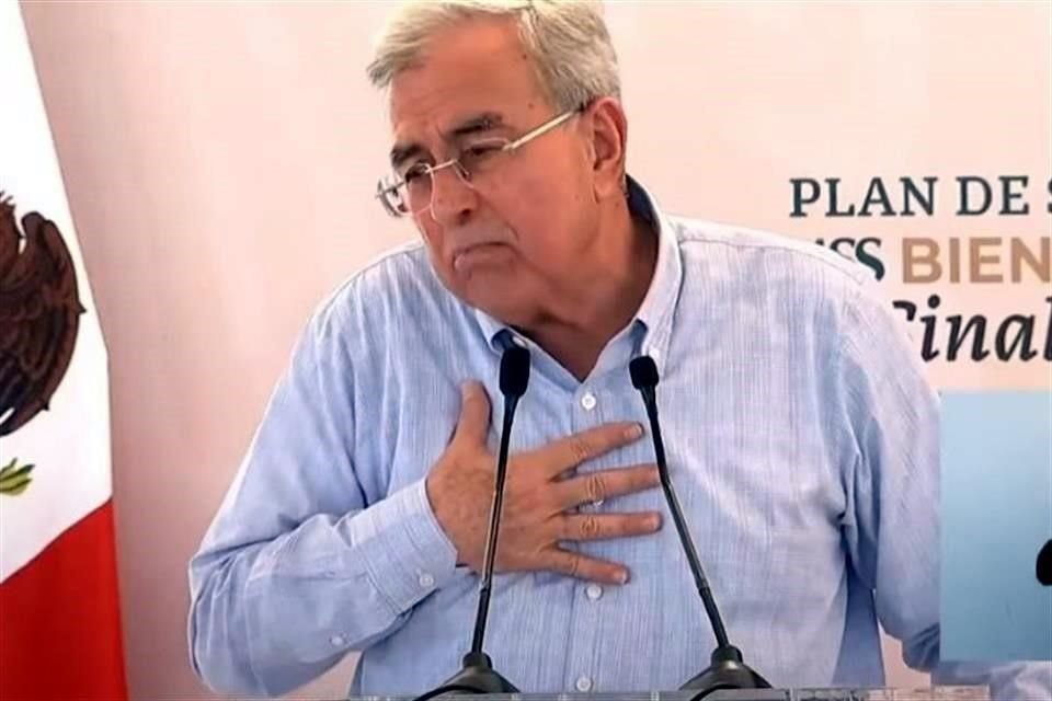 Tras colmar de halagos a AMLO, el Gobernador de Sinaloa, Rubén Rocha, se dijo un chairo del Presidente.