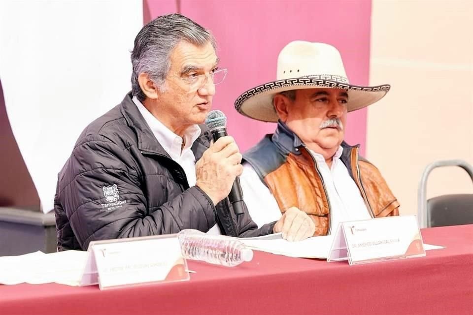 El Gobernador de Tamaulipas, Amrico Villarreal, presidi hoy la reunin de seguridad en el municipio de Tula.