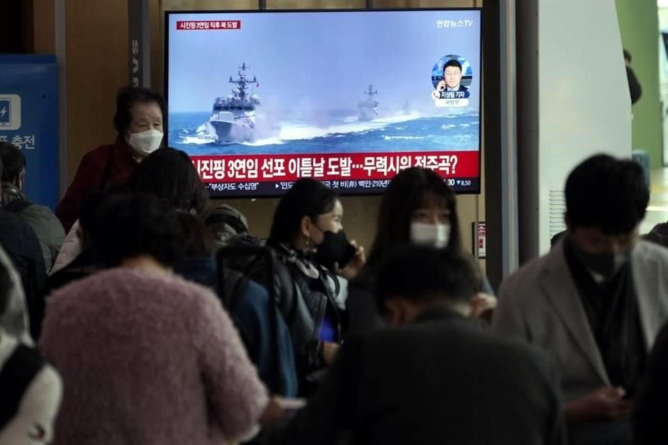 Corea del Norte lanzó un misil balístico no identificado hacia el mar de Japón, en medio de los ejercicios militares entre Corea del Sur y Estados Unidos.