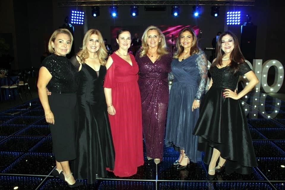 Rosy Hernández, Lupita Puente, Norma González, Lorena Villarreal, Silvia Bonilla y Lorena Magallanes