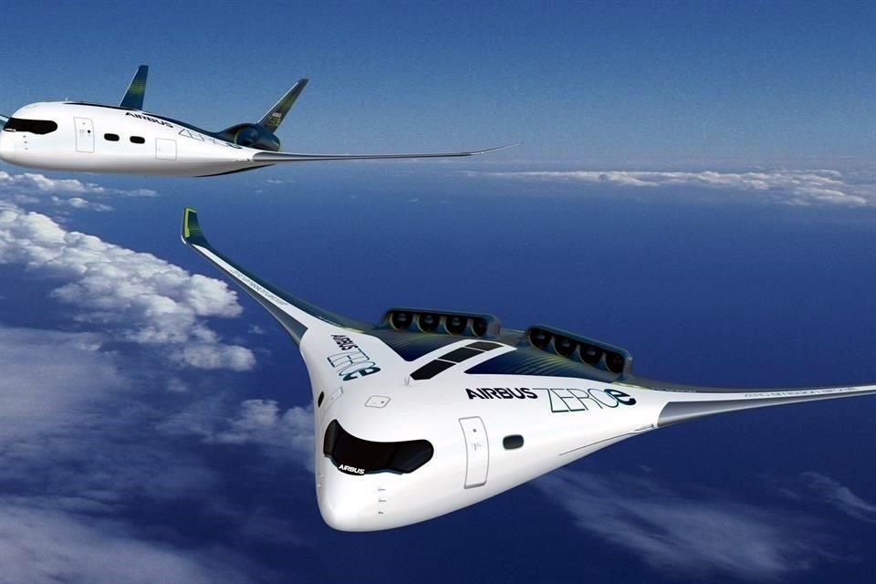Los diseños no convencionales, como las formas de 'alas combinadas' utilizadas para algunos aviones militares, se han planteado como posibilidades para los aviones de pasajeros.