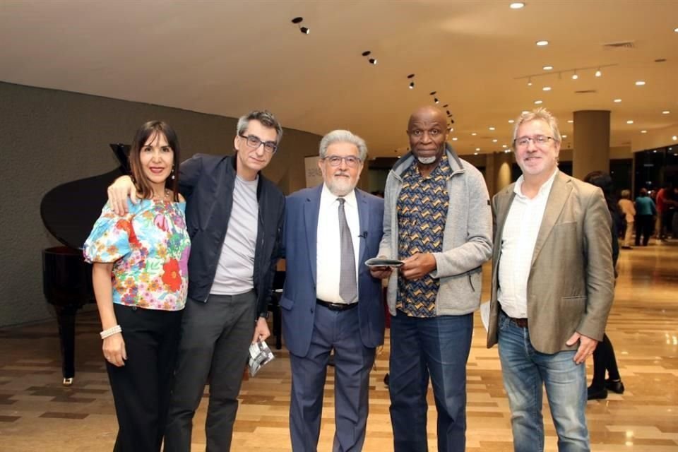 Arlene Amaral, José Manuel Blanco, Jorge Gallegos, Rey Lema y Guillaume Pierre