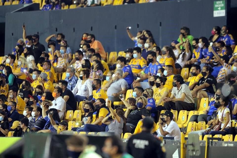 El Estadio Universitario podrá recibir hasta poco más de 16 mil 600 espectadores para la Final de Tigres Femenil.
