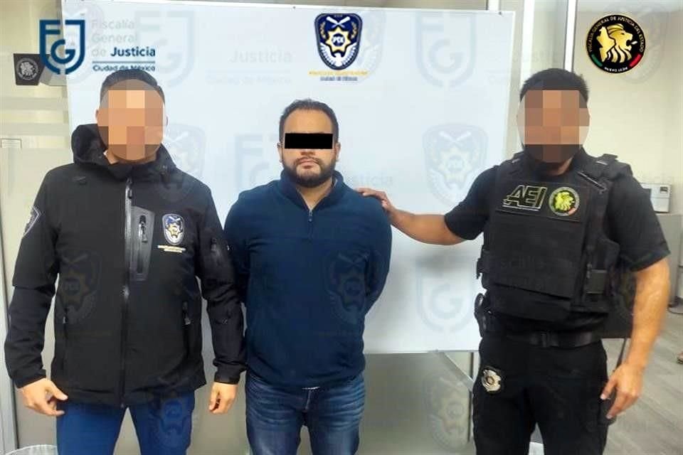 Rautel 'N', presunto feminicida de Ariadna Fernanda López, finalmente llegó esta medianoche a la Ciudad de México.