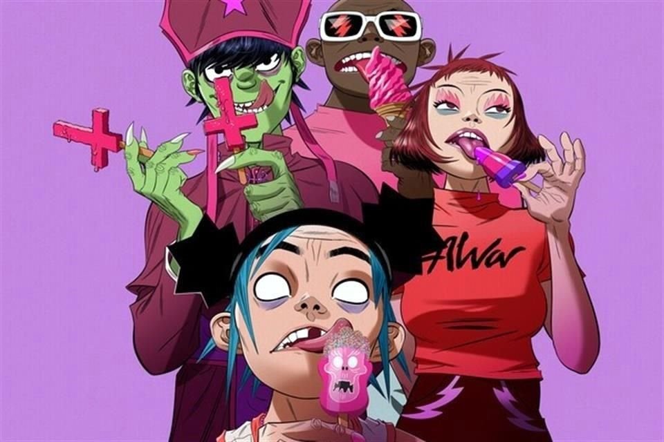 Gorillaz encabezará el concierto 'MTV World Stage Düsseldorf' un día antes de la ceremonia de los MTV Europe Music Awards.