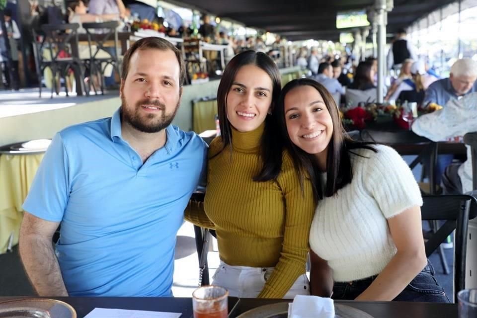 Guillermo Iglesias, Celine Van Den Ouweland y Valeria de Anda