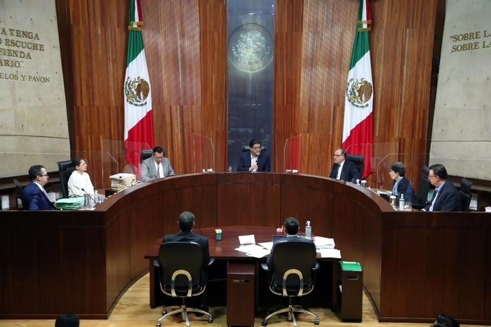 La Sala Superior sesionó este miércoles.