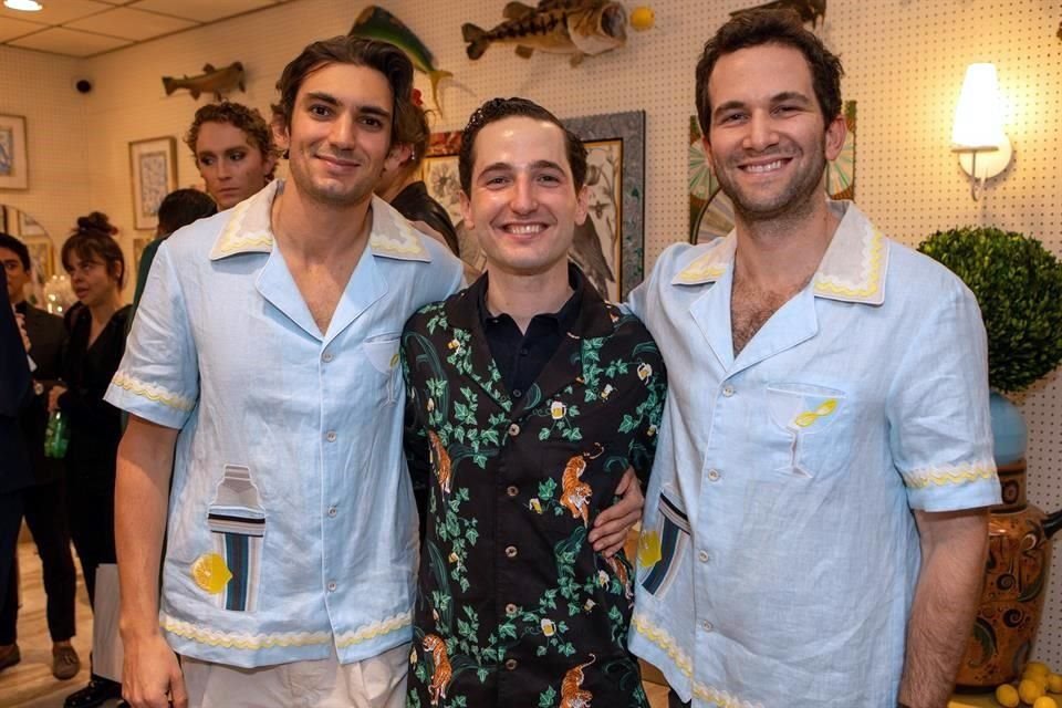 Chris Galasso, Alexis Zambrano y Mike Sard