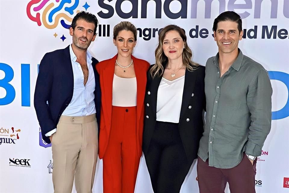 Ruly González, Alejandra Treviño, Carolina Elosúa y Alberto Martínez