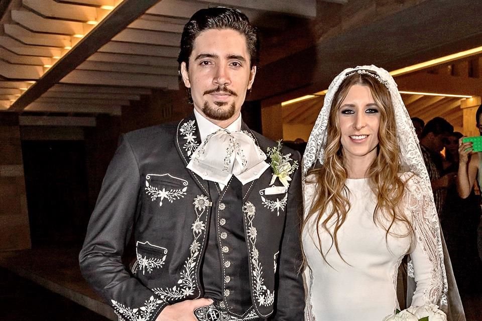 El vestido de Alexia fue de la marca Pronovias.