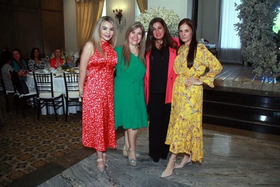 Sandra Rodríguez, <br>Rosy Guerra de Chaya, Elsa Delgado de Díaz y Verónica Molina