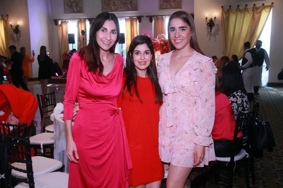 Laura Andrade, Betty González y Cristy Lugo