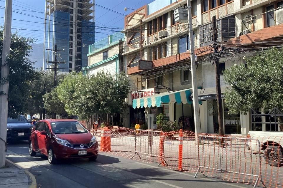 Comerciantes señalaron que los clientes prefieren no entrar al Centrito porque ya comenzaron los cierres por trabajos.