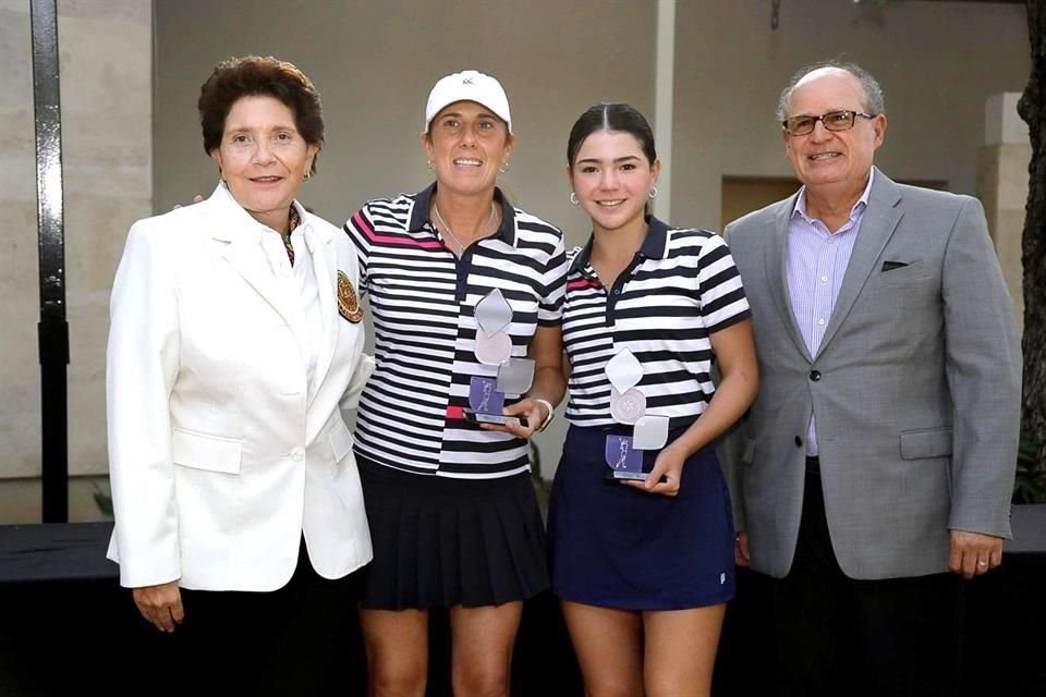Claudia García, Lucía Farías, Paulina Elizondo y Rodolfo Canseco