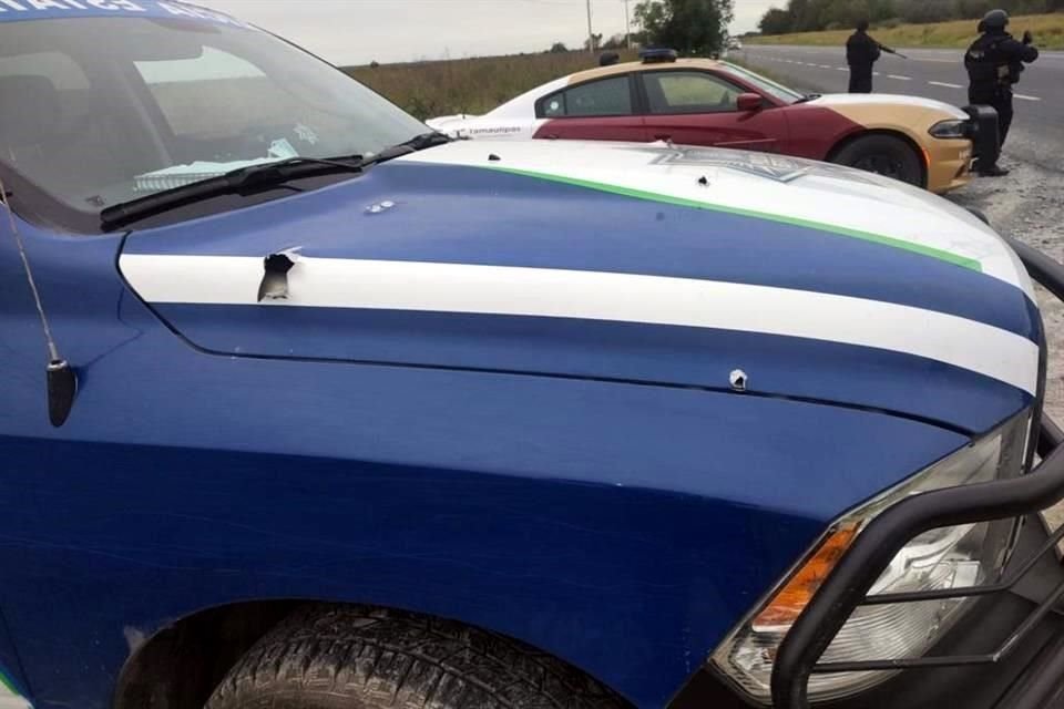 El ataque ocurrió sobre la carretera federal que comunica a Ciudad Mier, Tamaulipas.