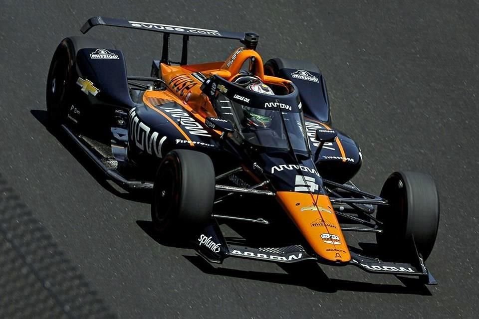 Patricio O'Ward fue el Novato del Año de la Indy 500 del 2020.