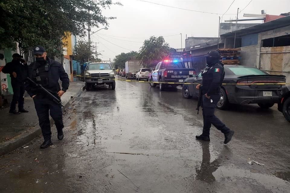 El ataque a balazos ocurrió ayer por la tarde en la Colonia Nuevo Milenio, en Guadalupe.