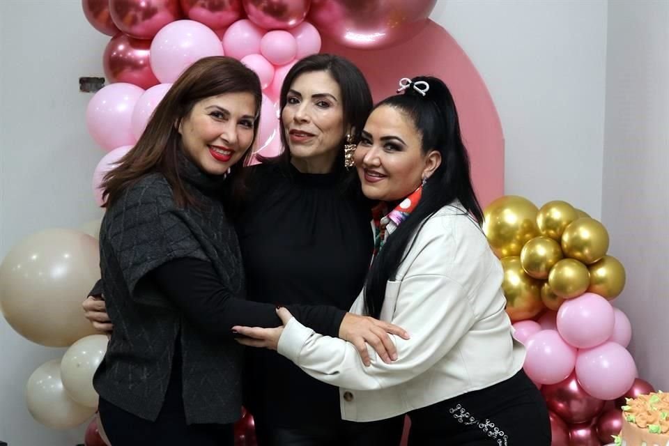 Alicia Botello, Vianey Valdez y Magda Ochoa